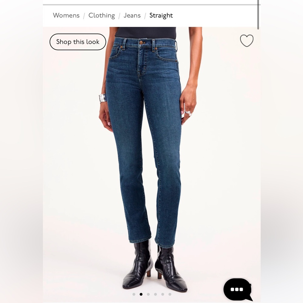 Madewell Stovepipe Jeans